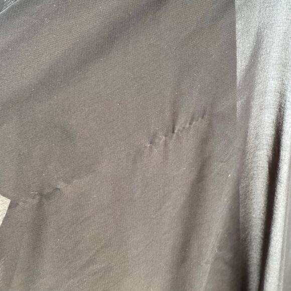 Jessica McClintock Women’s OS Sheer Kimono Cover Up Black Rhinestone Studded - Picture 6 of 11